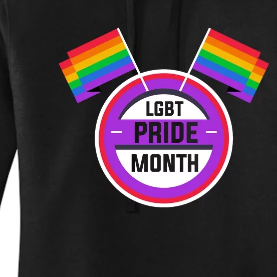 Lgbt Pride Month Celebration Women's Pullover Hoodie