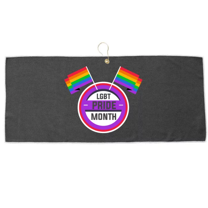 Lgbt Pride Month Celebration Large Microfiber Waffle Golf Towel