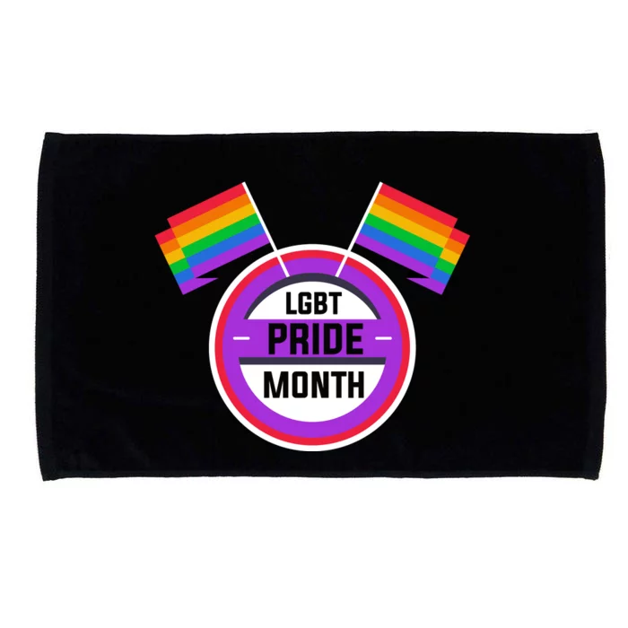 Lgbt Pride Month Celebration Microfiber Hand Towel