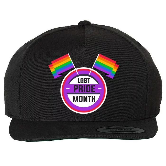 Lgbt Pride Month Celebration Wool Snapback Cap