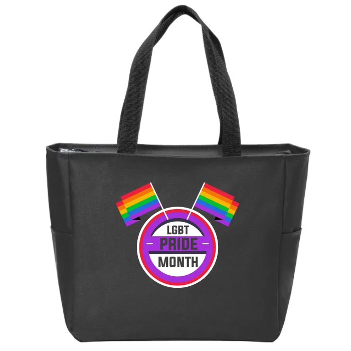 Lgbt Pride Month Celebration Zip Tote Bag