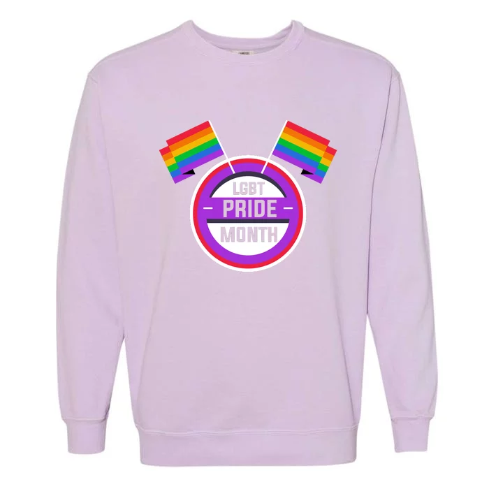 Lgbt Pride Month Celebration Garment-Dyed Sweatshirt