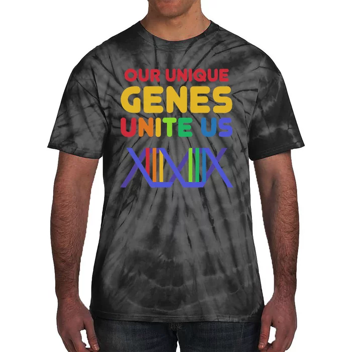 Lgbtq Pride Month Dna Lesbian Gay Bisexual Pride Lgbt Tie-Dye T-Shirt