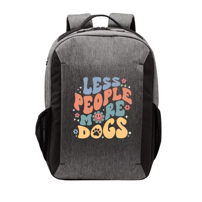 Less People More Dogs Vector Backpack