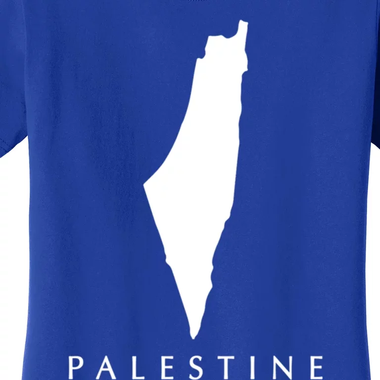 Love Palestine Map Meaningful Gift Women's T-Shirt