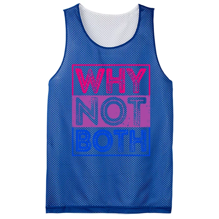 Lgbt Pride Month Bi Pride Bisexual Funny Lgbtq Support Cute Gift Mesh Reversible Basketball Jersey Tank