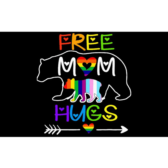 Lgbtq Pride Mama Bear Free Mom Hugs Pride Bumper Sticker