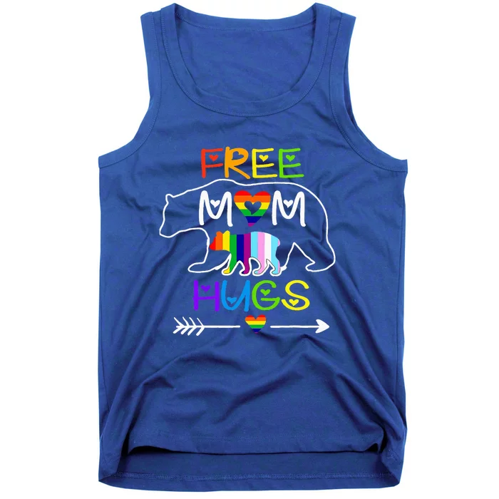 Lgbtq Pride Mama Bear Free Mom Hugs Pride Tank Top