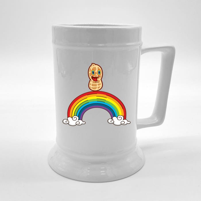 Lgbtq Pride Month Lgbt Colored Rainbows Flag Gift Front & Back Beer Stein