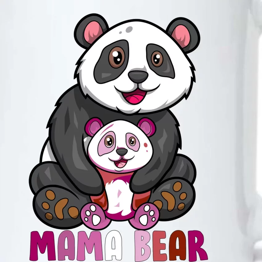 Lesbian Pride Mama Bear Mom Ally Lgbtq Cute Gift Black Color Changing Mug