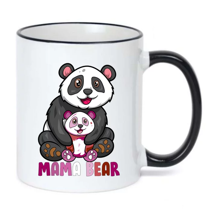 Lesbian Pride Mama Bear Mom Ally Lgbtq Cute Gift Black Color Changing Mug