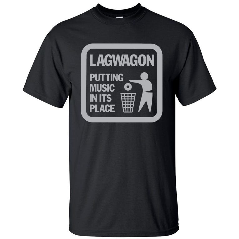LAGWAGON PUTTING MUSIC Tall T-Shirt