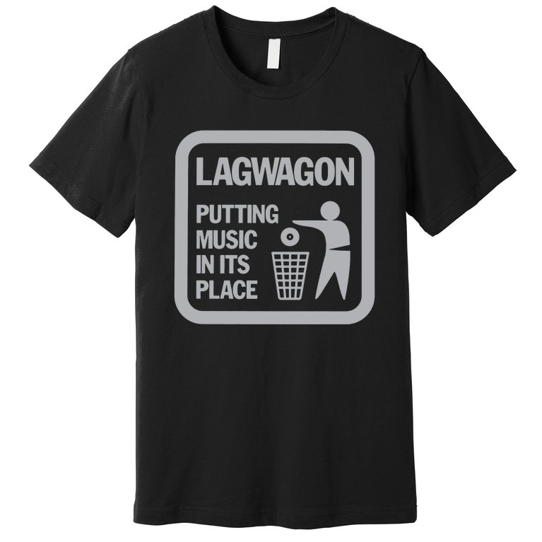 LAGWAGON PUTTING MUSIC Premium T-Shirt