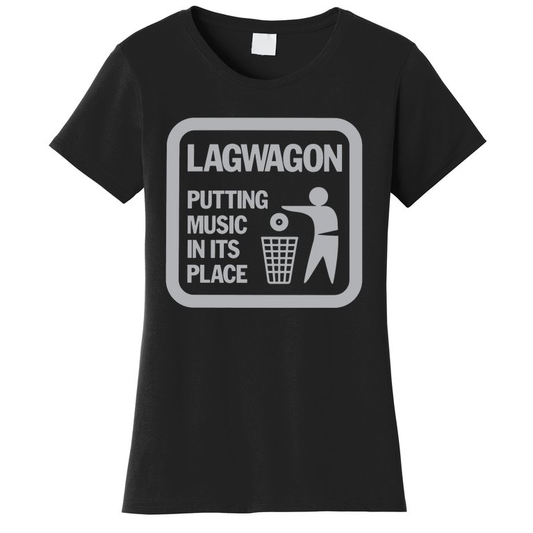 LAGWAGON PUTTING MUSIC Women's T-Shirt