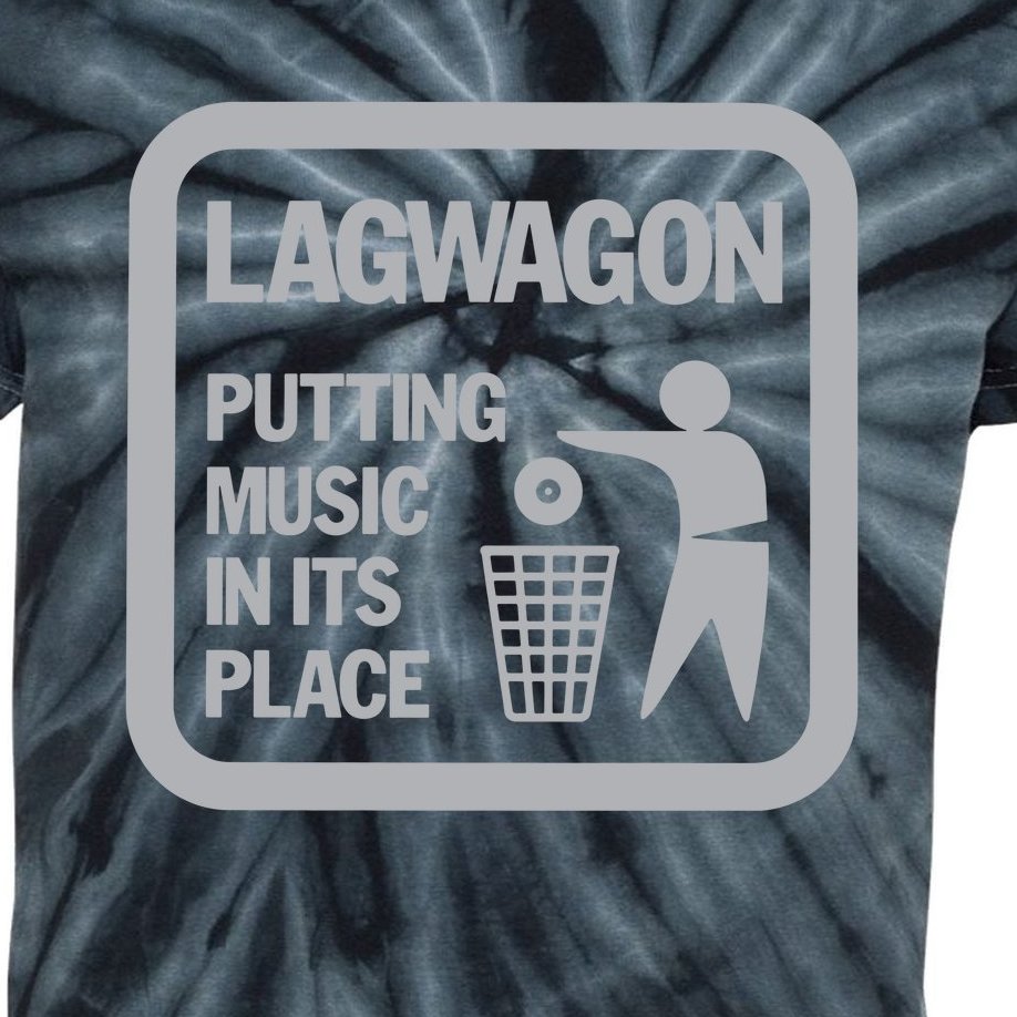 LAGWAGON PUTTING MUSIC Kids Tie-Dye T-Shirt