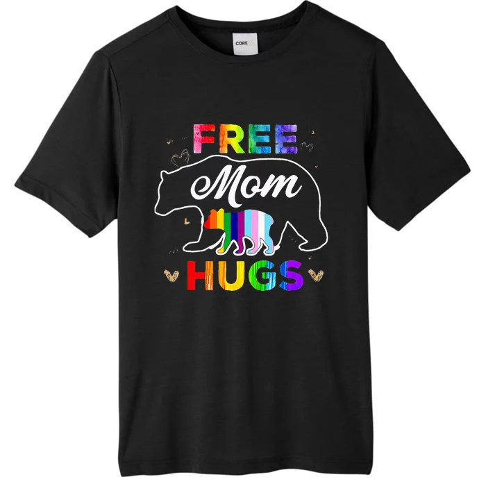 Lgbt Pride Mama Bear Free Mom Hugs ChromaSoft Performance T-Shirt