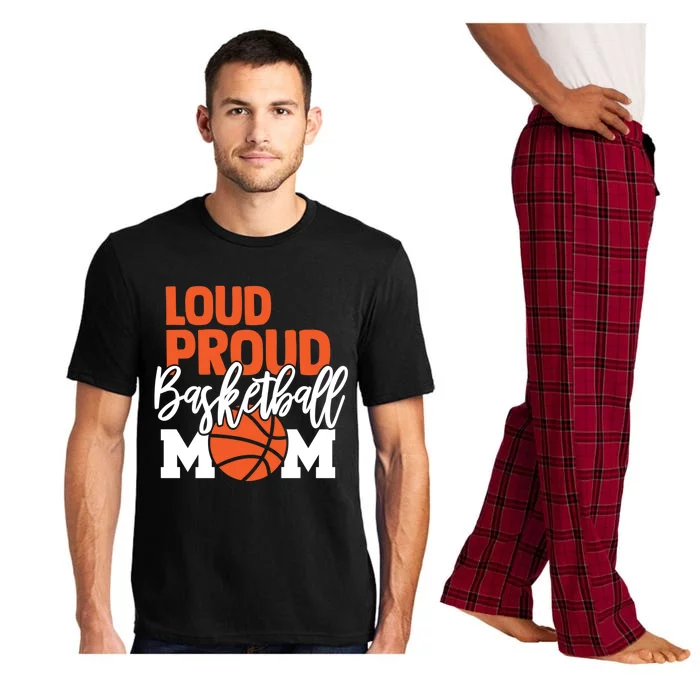 Loud Proud Mom Basketball Mother Gift Pajama Set