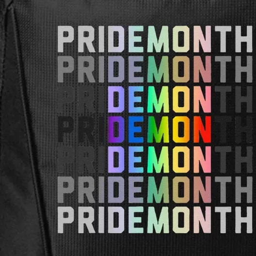 Lgbtqia Pride Month Design Gaypride Love City Backpack