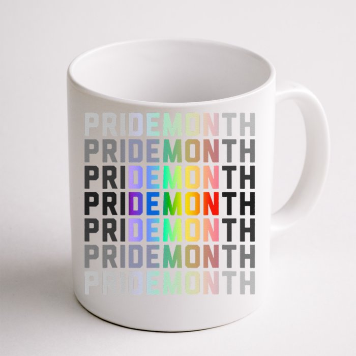 Lgbtqia Pride Month Design Gaypride Love Front & Back Coffee Mug