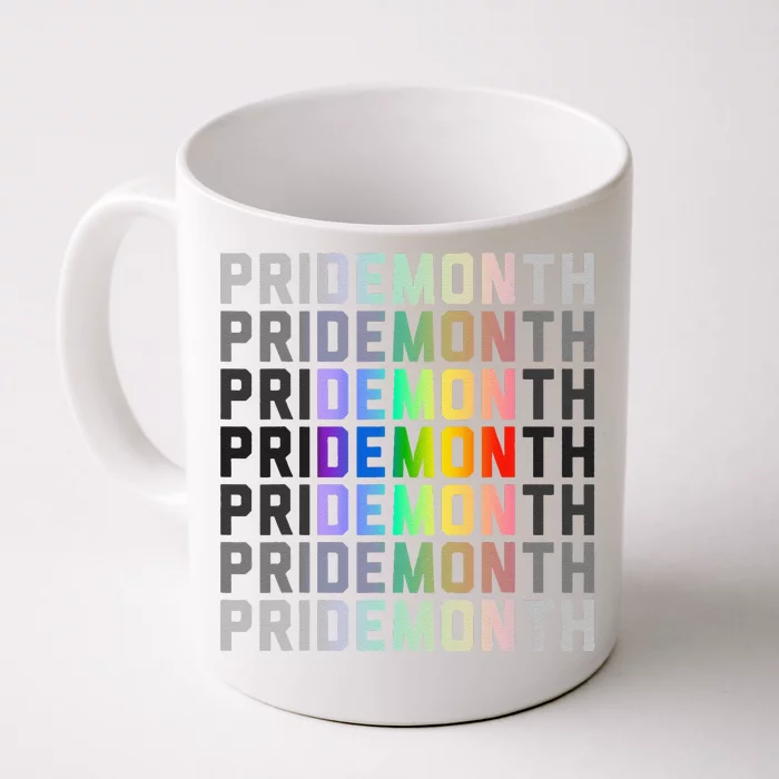 Lgbtqia Pride Month Design Gaypride Love Front & Back Coffee Mug