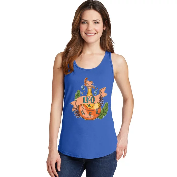 Leo Potion Magical Astrology Gift Ladies Essential Tank