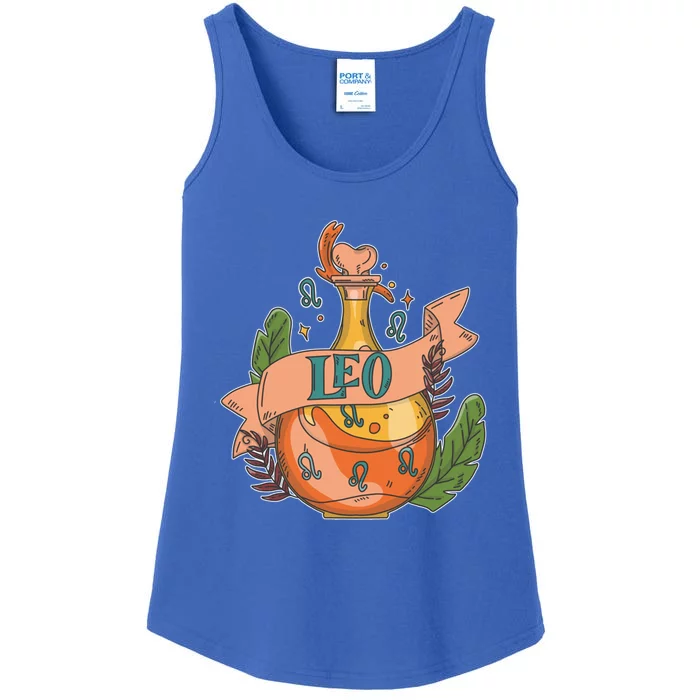 Leo Potion Magical Astrology Gift Ladies Essential Tank