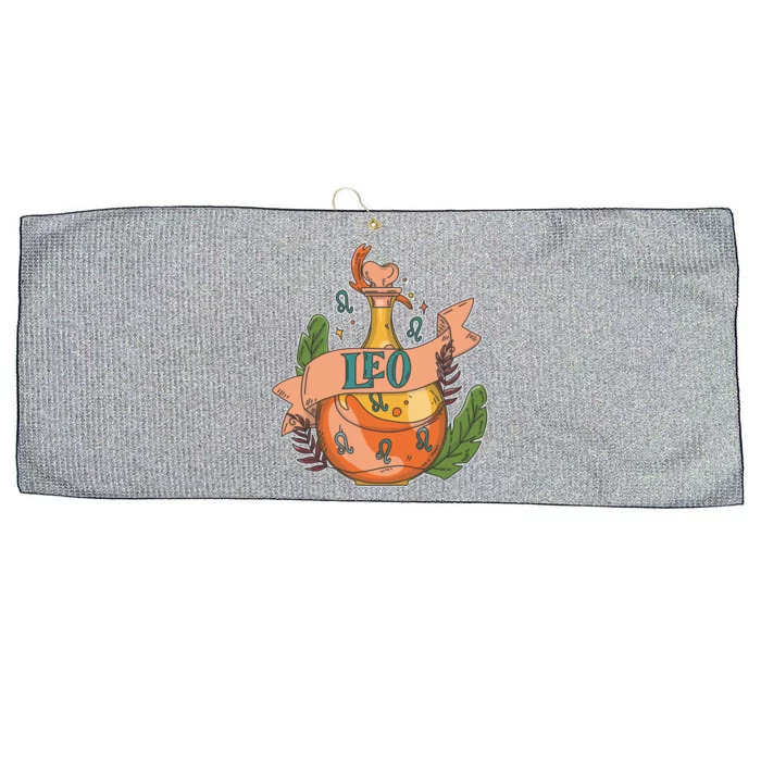 Leo Potion Magical Astrology Gift Large Microfiber Waffle Golf Towel