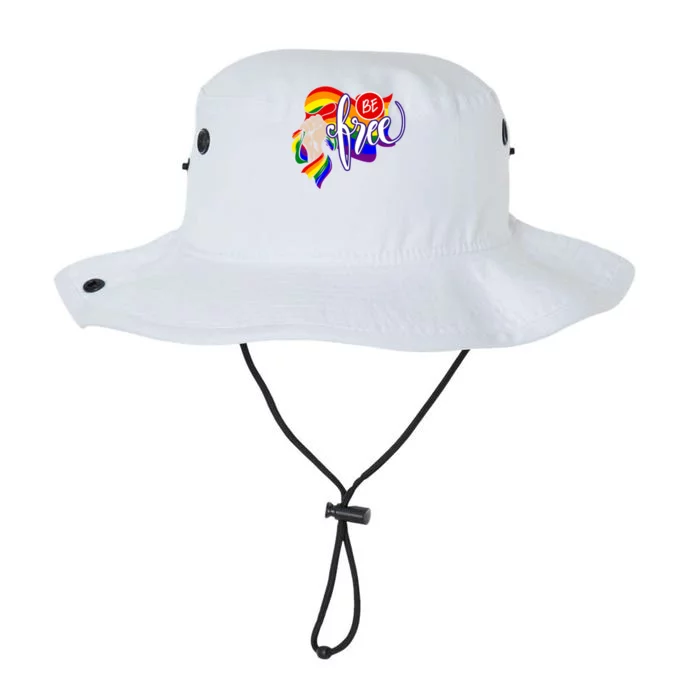 Lgbtq Pride Month Be Free Gift Legacy Cool Fit Booney Bucket Hat