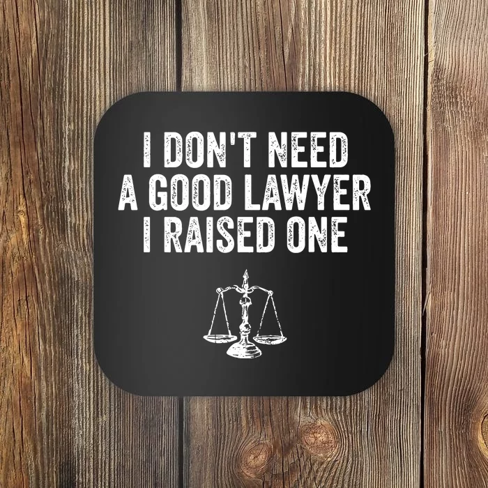 Lawyer Parent My Son Daughter Law School Graduation Coaster