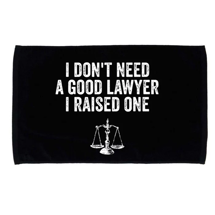 Lawyer Parent My Son Daughter Law School Graduation Microfiber Hand Towel