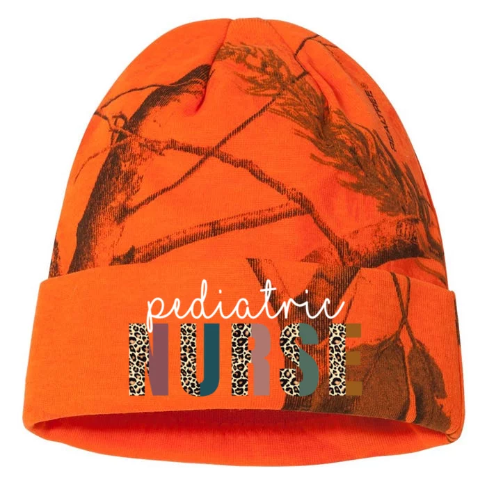 Leopard Pediatric Nurse Nursing Student Nursing School Grad Gift Kati - 12in Camo Beanie