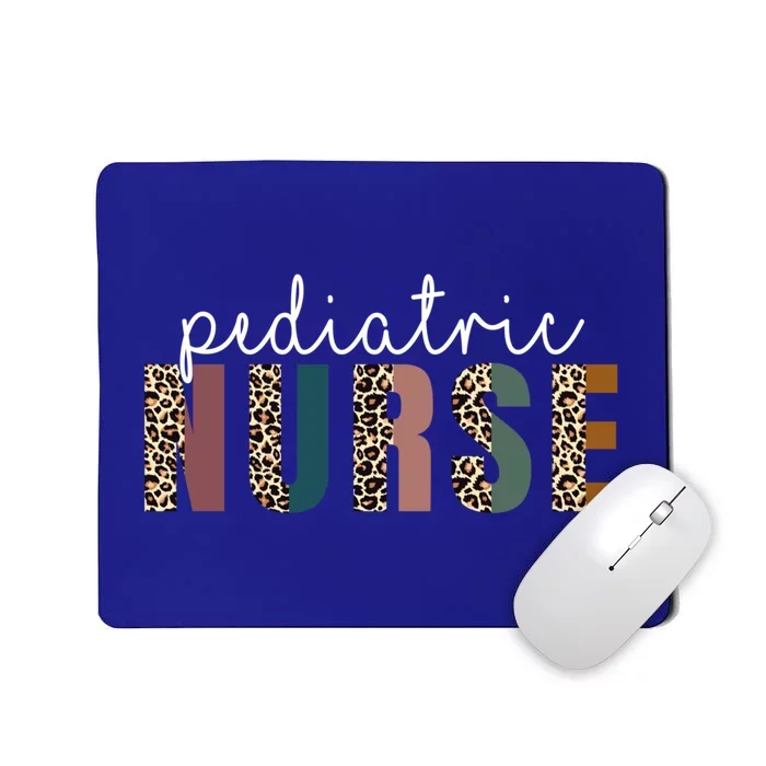 Leopard Pediatric Nurse Nursing Student Nursing School Grad Gift Mousepad