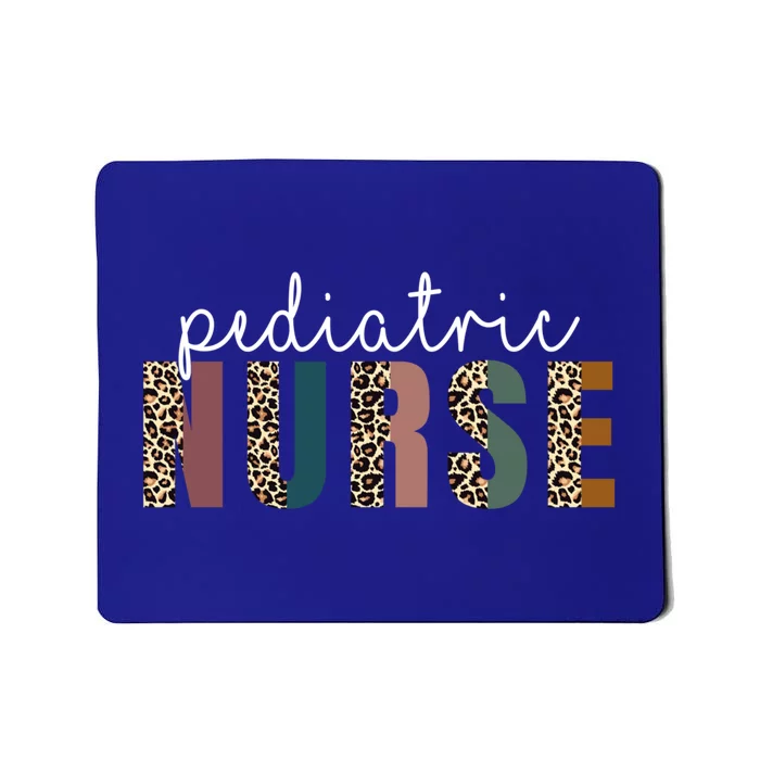 Leopard Pediatric Nurse Nursing Student Nursing School Grad Gift Mousepad