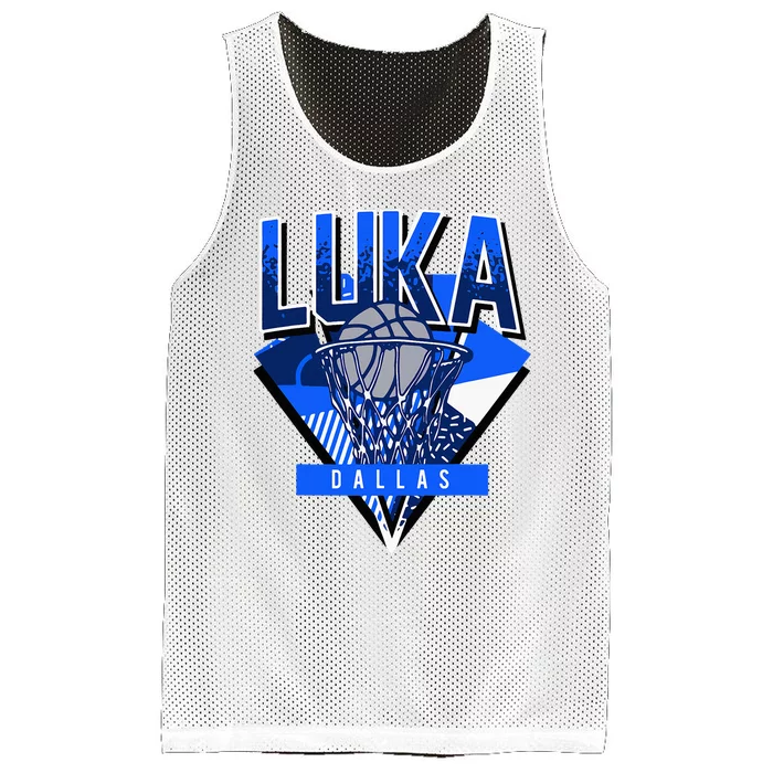 Luka Personalized Name I Love Luka Mesh Reversible Basketball Jersey Tank