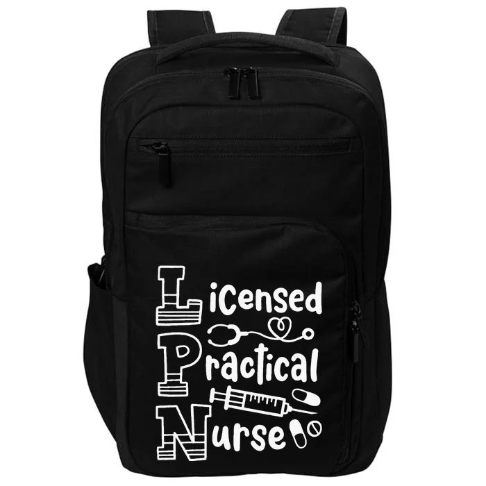 Lpn Practical Nurse Lpn Impact Tech Backpack