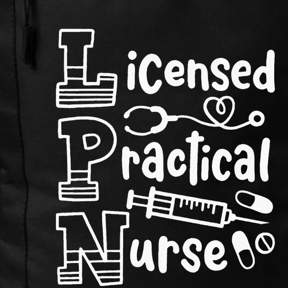 Lpn Practical Nurse Lpn Daily Commute Backpack