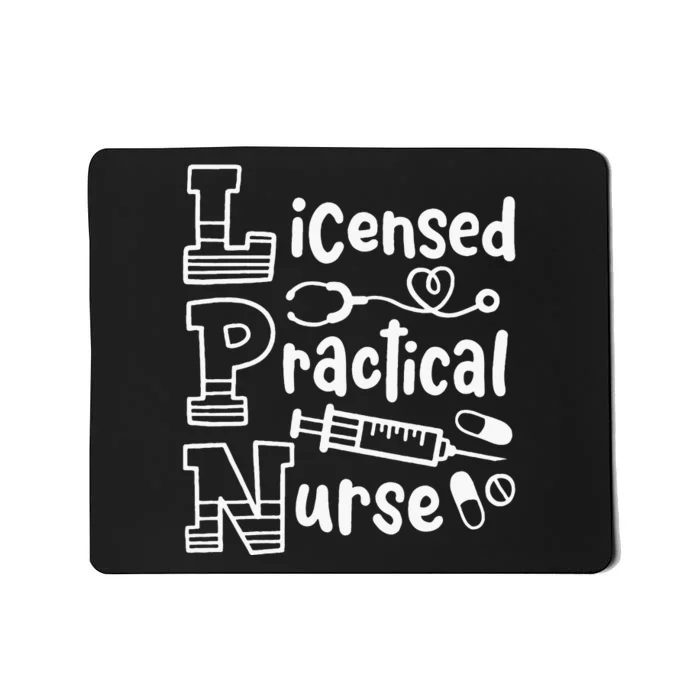 Lpn Practical Nurse Lpn Mousepad