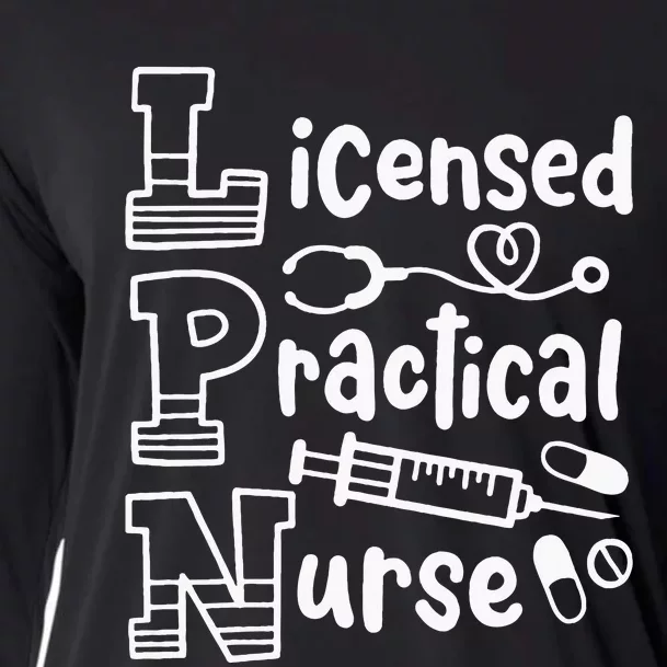 Lpn Practical Nurse Lpn Cooling Performance Long Sleeve Crew