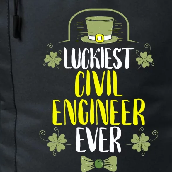 Luckiest Police Officer Ever St Patricks Day Police Officers Funny Gift Daily Commute Backpack