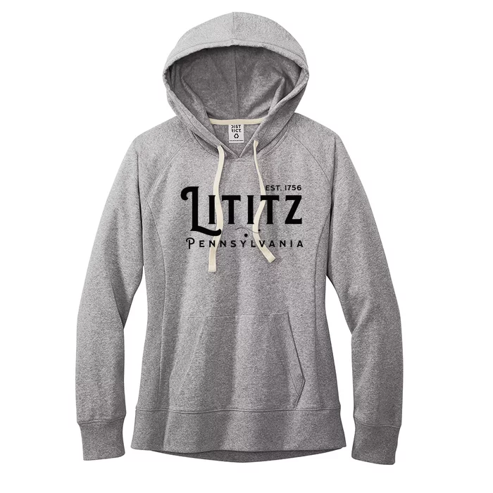 Lititz Pennsylvania Pa Lancaster County Cool Small Town Usa Women's Fleece Hoodie