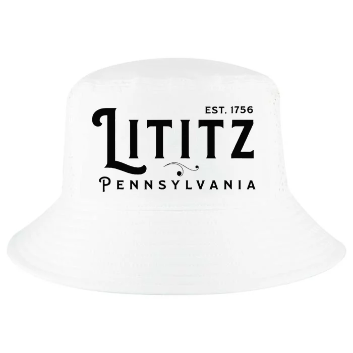 Lititz Pennsylvania Pa Lancaster County Cool Small Town Usa Cool Comfort Performance Bucket Hat