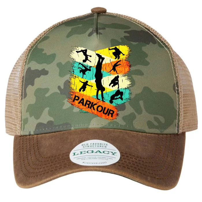 Love Parkour Parkour Legacy Tie Dye Trucker Hat