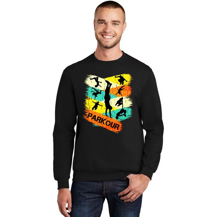 Love Parkour Parkour Tall Sweatshirt