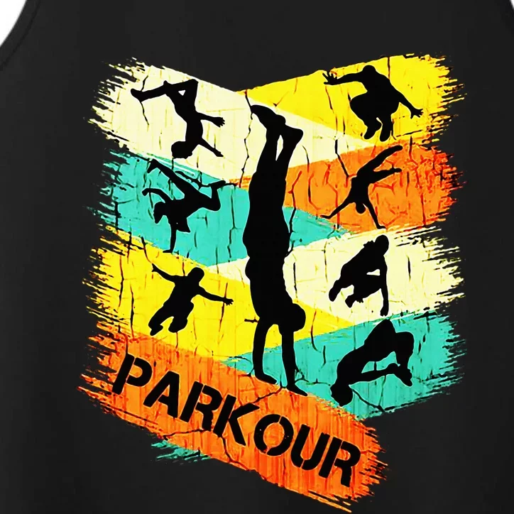 Love Parkour Parkour Performance Tank