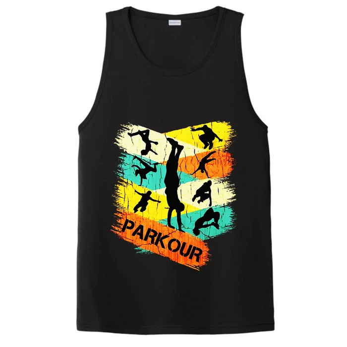 Love Parkour Parkour Performance Tank