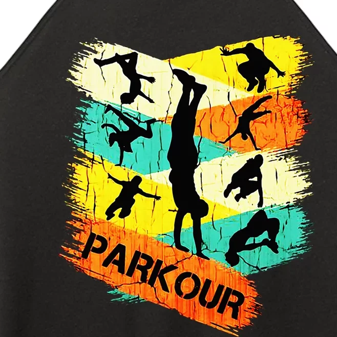 Love Parkour Parkour Women’s Perfect Tri Rocker Tank