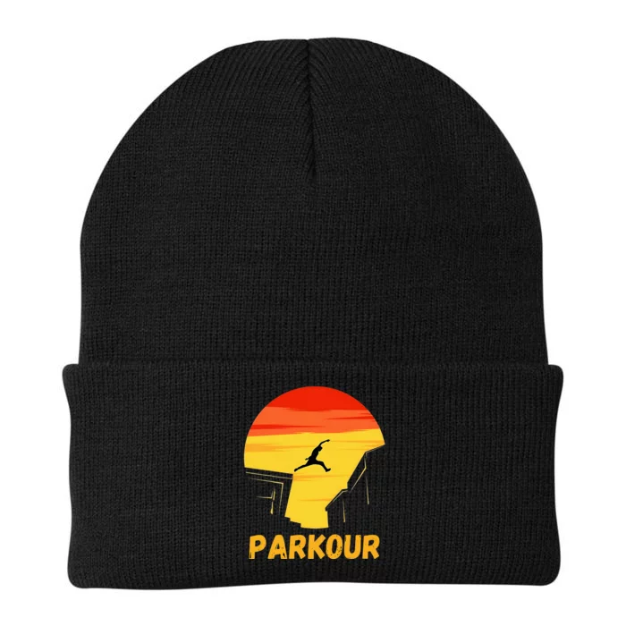 Love Parkour Parkour Gifts Knit Cap Winter Beanie