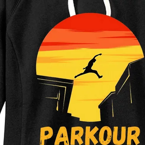 Love Parkour Parkour Gifts Women's Fleece Hoodie