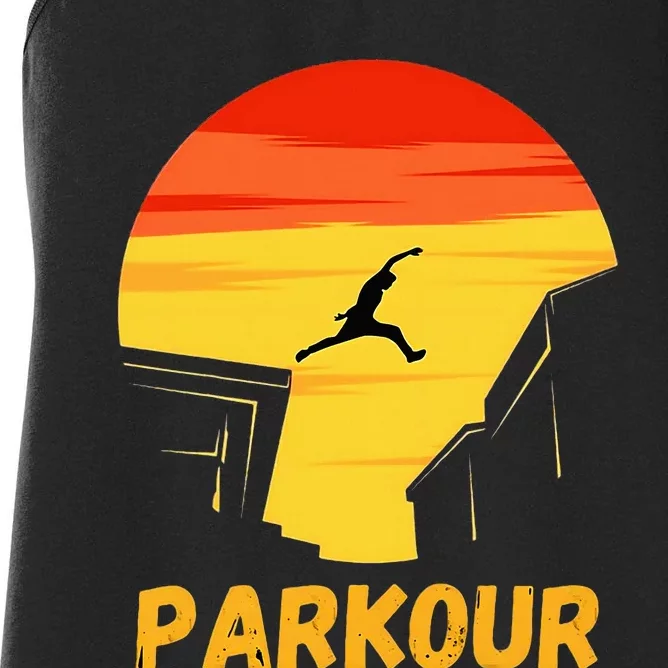 Love Parkour Parkour Gifts Women's Racerback Tank