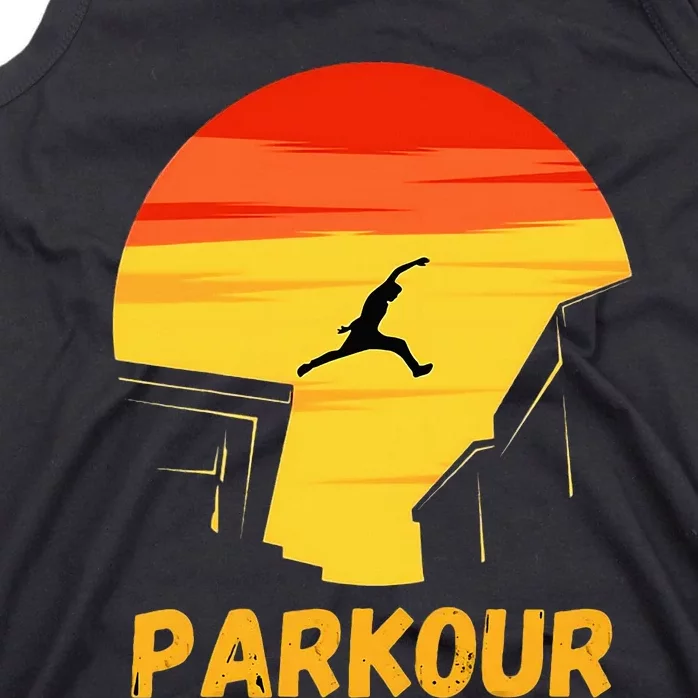 Love Parkour Parkour Gifts Tank Top